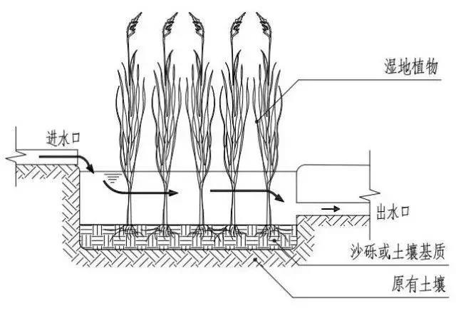 人工湿地污水处理工艺